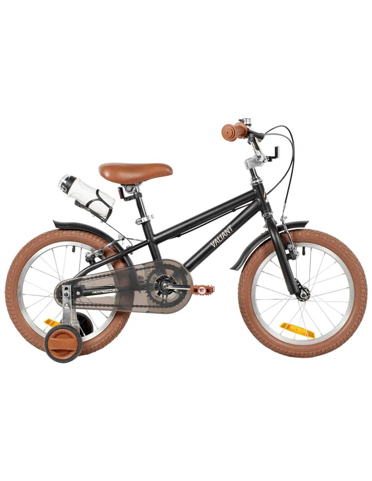 Велосипед 18" NOVATRACK VALIANT Чёрный 2200000056702 Детские велосипеды Novatrack 11 900 ₽