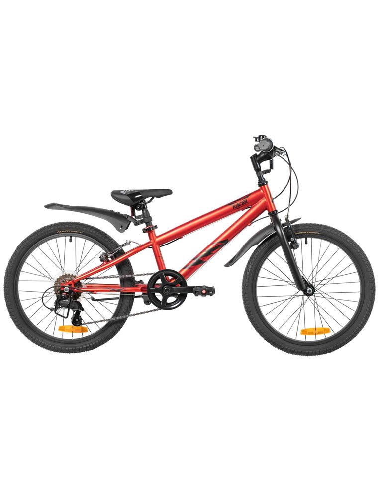 Велосипед 20" NOVATRACK RACER, 6 скор. Сталь Красный 4660120066223 Детские велосипеды Novatrack 14 900 ₽