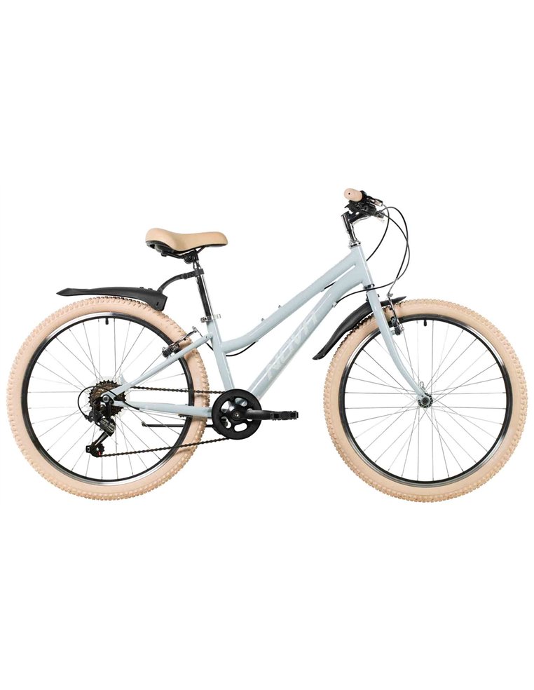 Велосипед 24" NOVATRACK JENNY 12" 6 скор., Сталь, Голубой 4660120066292 Детские велосипеды Novatrack 19 900 ₽