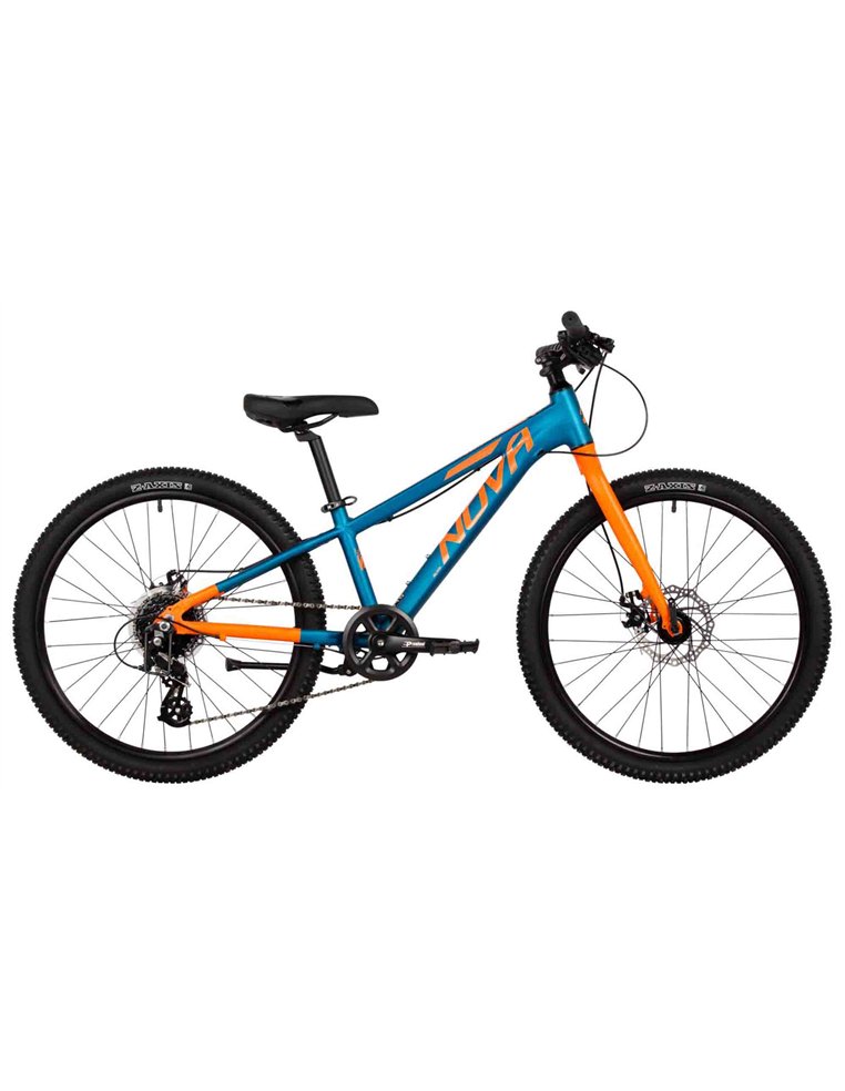 Велосипед 24" NOVATRACK EXTREME 11" 8 скор. Тёмно-Бирюзовый 4680178577625 Детские велосипеды Novatrack 28 900 ₽