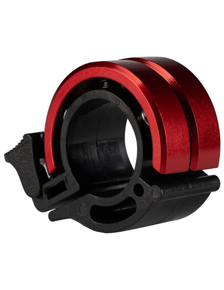 Звонок велосипедный black red QD-10 2045700955708 Звонки, клаксоны TECH TEAM 300 ₽