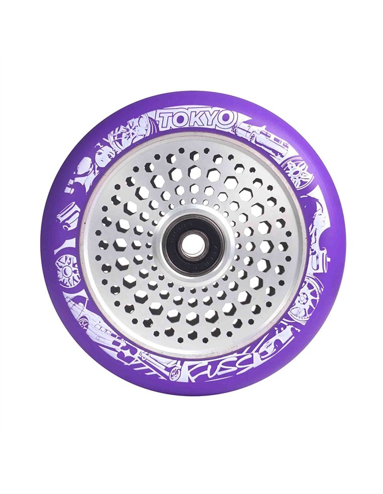 Колесо для самоката Diverse Tokyo fuss Dorikin wheel silver/purple 2200000056542 Запчасти для самокатов DIVERSE 1 690 ₽