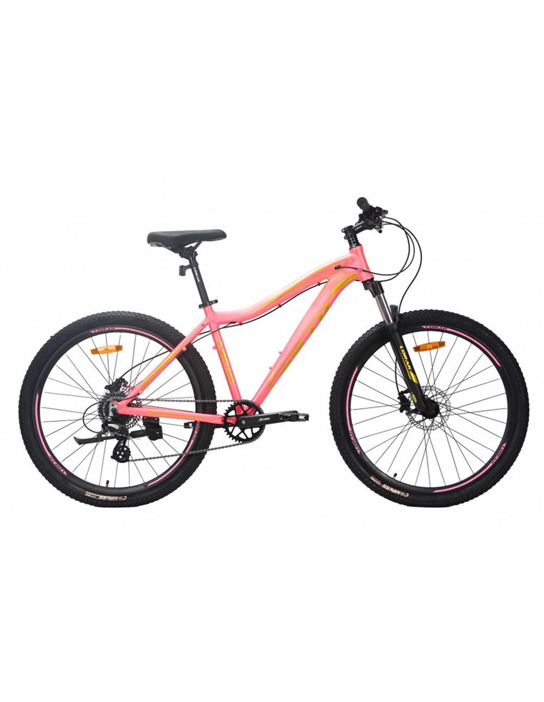 Велосипед 27.5" LORAK Glory 250 HD 17" 8 скор. Matt Pink/Gold 2200000056894 Женские велосипеды LORAK 37 900 ₽