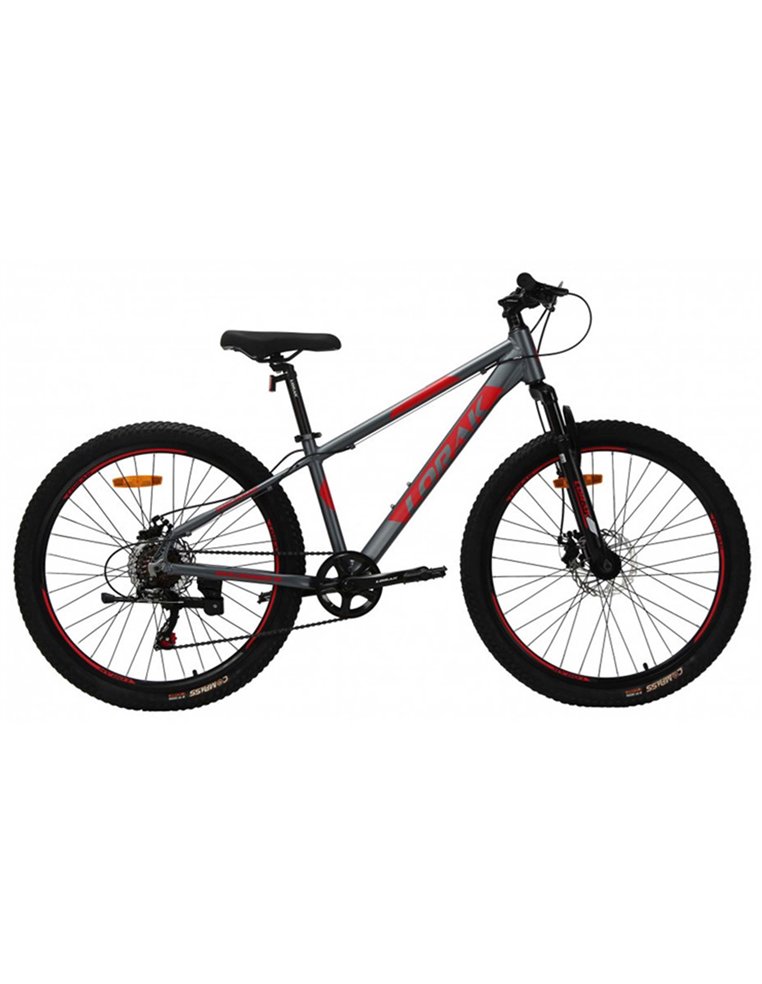 Велосипед 26" LORAK Shark 26 Black 13.5" 7 скор. Matt Gray/Red 2200000056962 Детские велосипеды LORAK 25 900 ₽