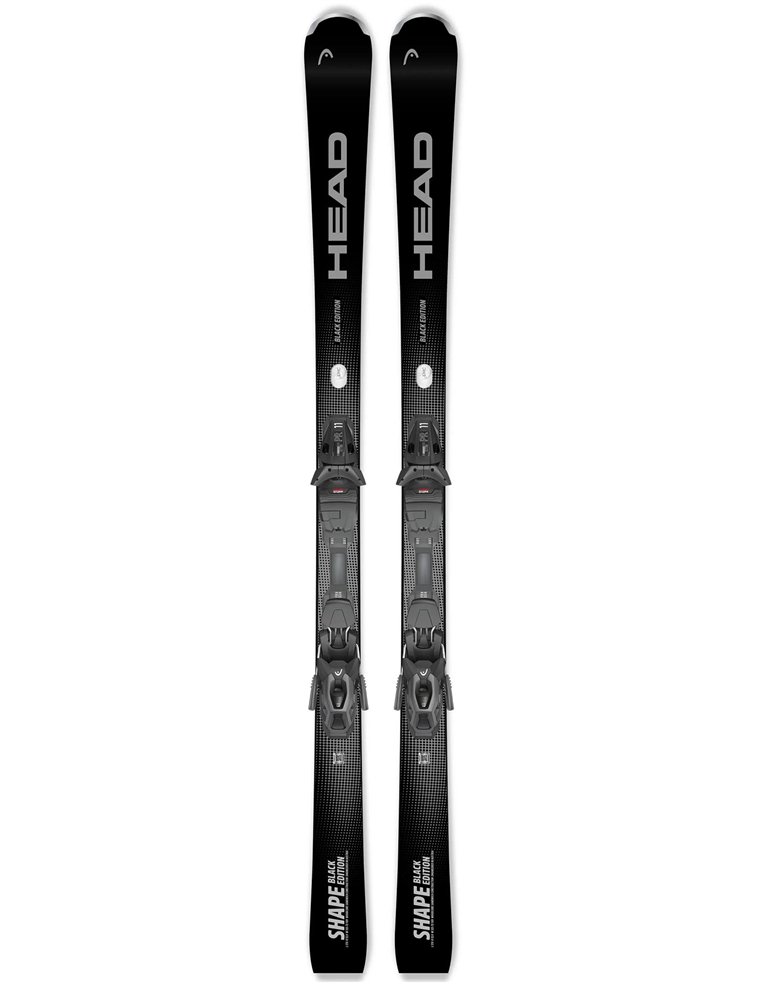 Горные лыжи HEAD Shape Black Edition LYT-PR black anthracite 163 + PR 11 GW 2200000057372 Горные лыжи в Уфе HEAD 55 790 ₽