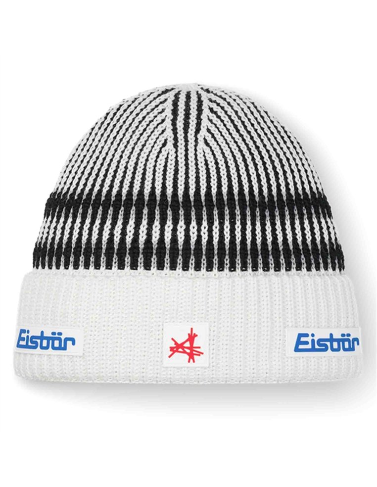 Шапка EISBAR Iska MÜ SA white-schwarz-hellgrau 33177-109 9008132673537 Шапки EISBAR 6 990 ₽