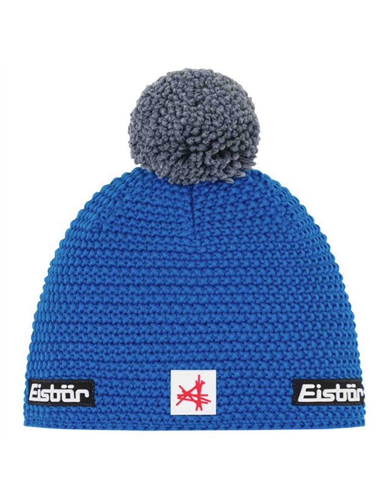 Шапка EISBAR Jamie Pompon MÜ SA horizon blue/nacht 33171-249 9008132674640 Шапки EISBAR 6 990 ₽