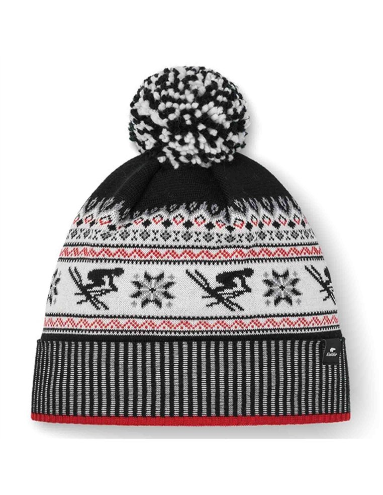 Шапка EISBAR Retroski Pompon MÜ ketchup-schwarz-white-graumele 31016-009 9008132667161 Шапки EISBAR 6 990 ₽