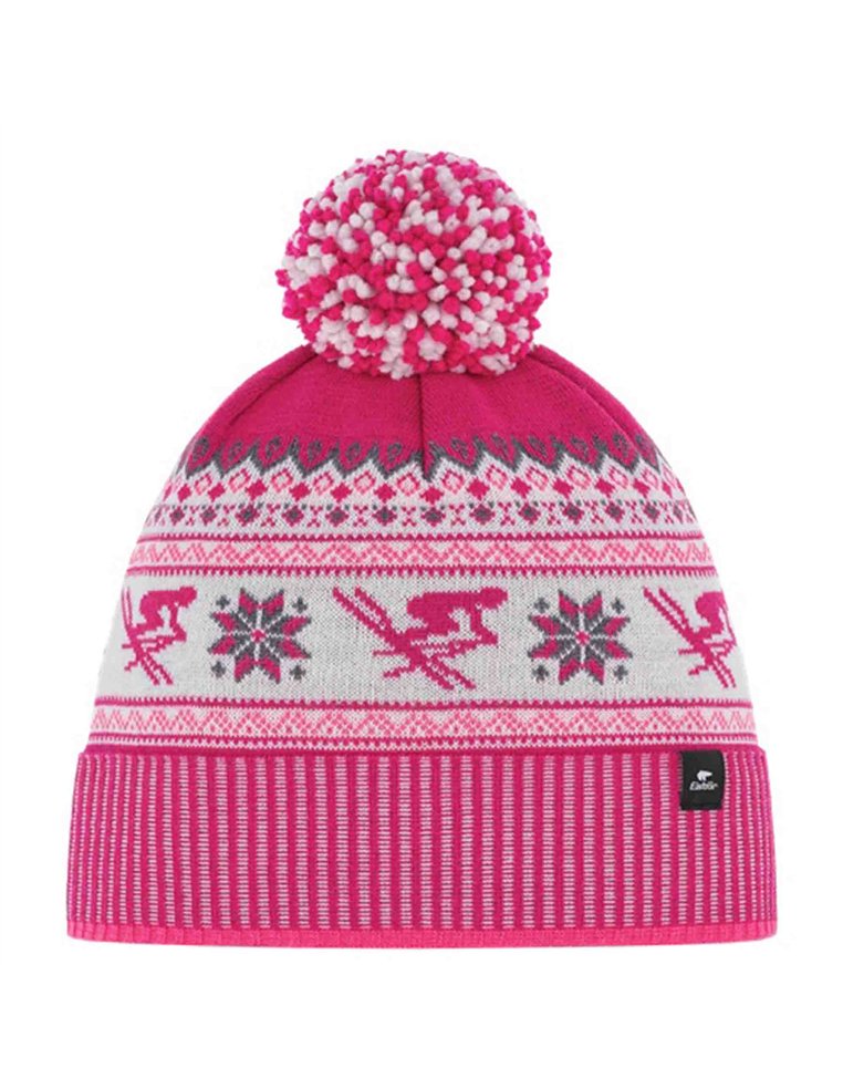 Шапка EISBAR Retroski Pompon MÜ li.pink-pittipink-white-anthr 31016-442 9008132667178 Шапки EISBAR 6 990 ₽