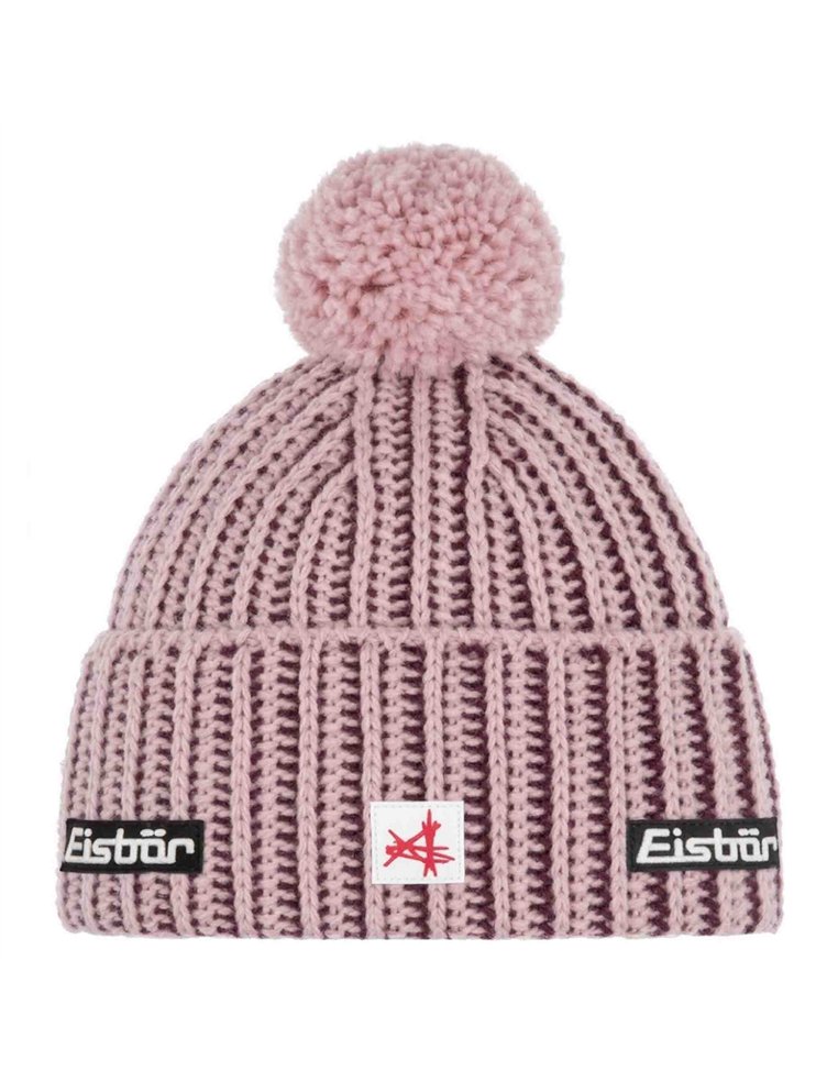 Шапка EISBAR Ronda Pompon MÜ SA pink clay-night red 33151-774 9008132683109 Шапки EISBAR 7 590 ₽