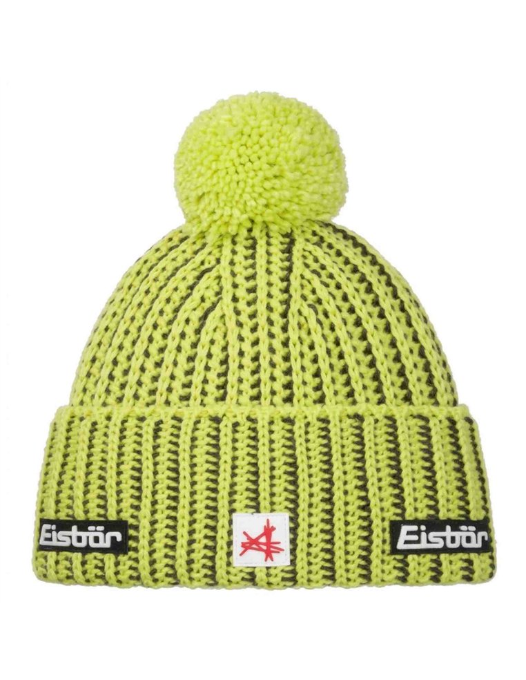 Шапка EISBAR Ronda Pompon MÜ SA winter lemon-outdoorgreen 33151-580 9008132675043 Шапки EISBAR 7 590 ₽