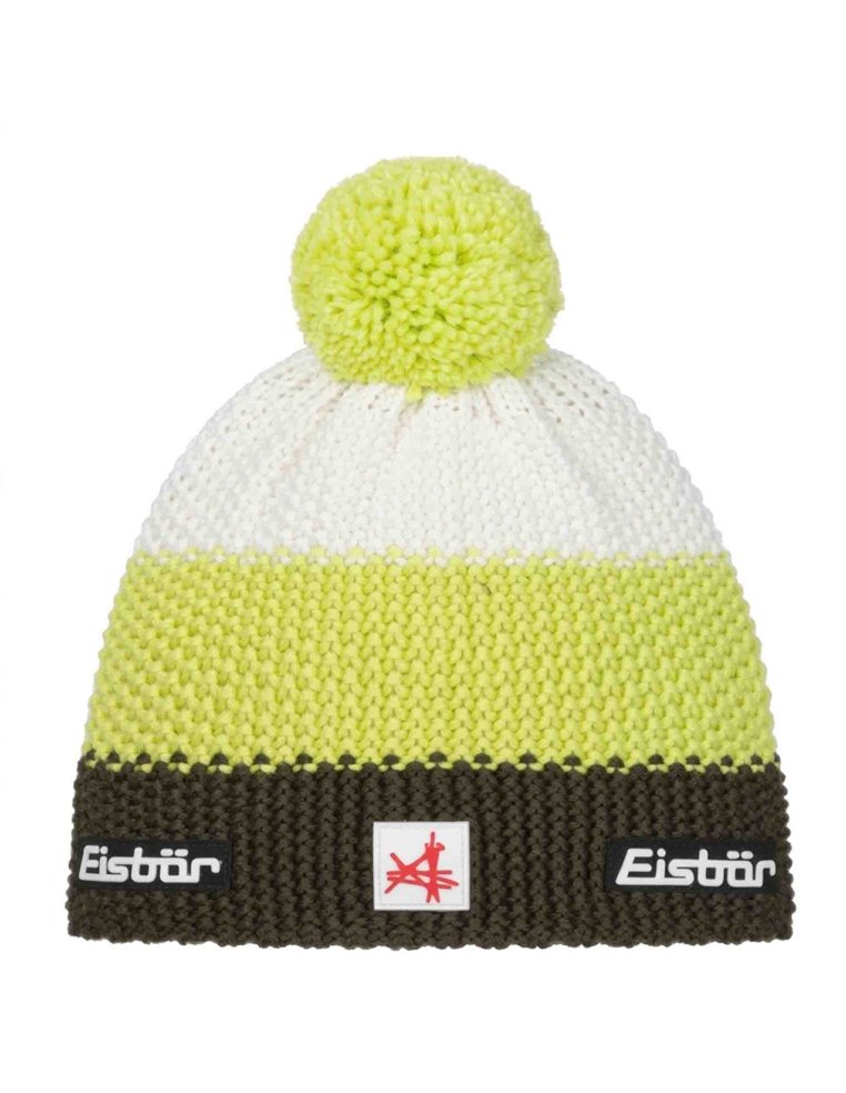 Шапка EISBAR Star Pompon MÜ SA outdoorgreen-winter lemon-whit 33172-659 9008132674725 Шапки EISBAR 6 990 ₽