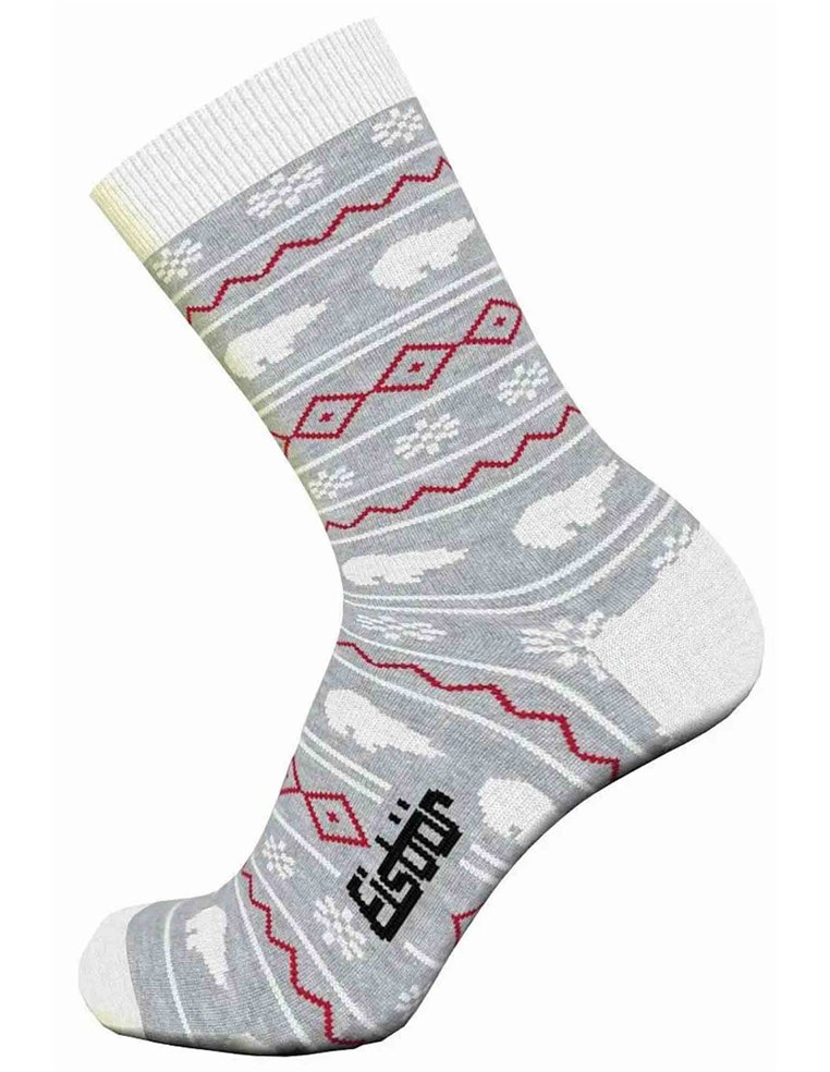 Носки EISBAR LIFESTYLE JACQUARD ADULT GIFT BOX 2 pairs greymel/red + ltgrey/white Р:35-38 8025601128368 Термоноски EISBAR 2 990 ₽