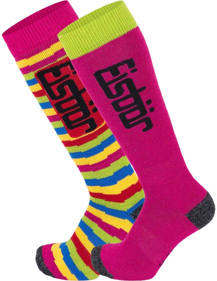 Носки EISBAR JR COMFORT 2 PA ASS Fuchsia Lime Р:31-34 8025601097671 Детские термоноски EISBAR 2 690 ₽