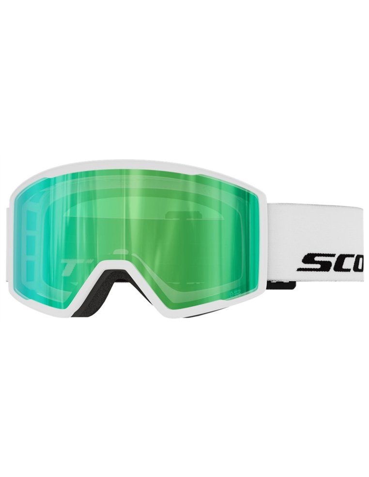 Очки SCOTT Trace Pro White (green chrome) Cat.2 7616185439301 Горнолыжные очки SCOTT 9 670 ₽