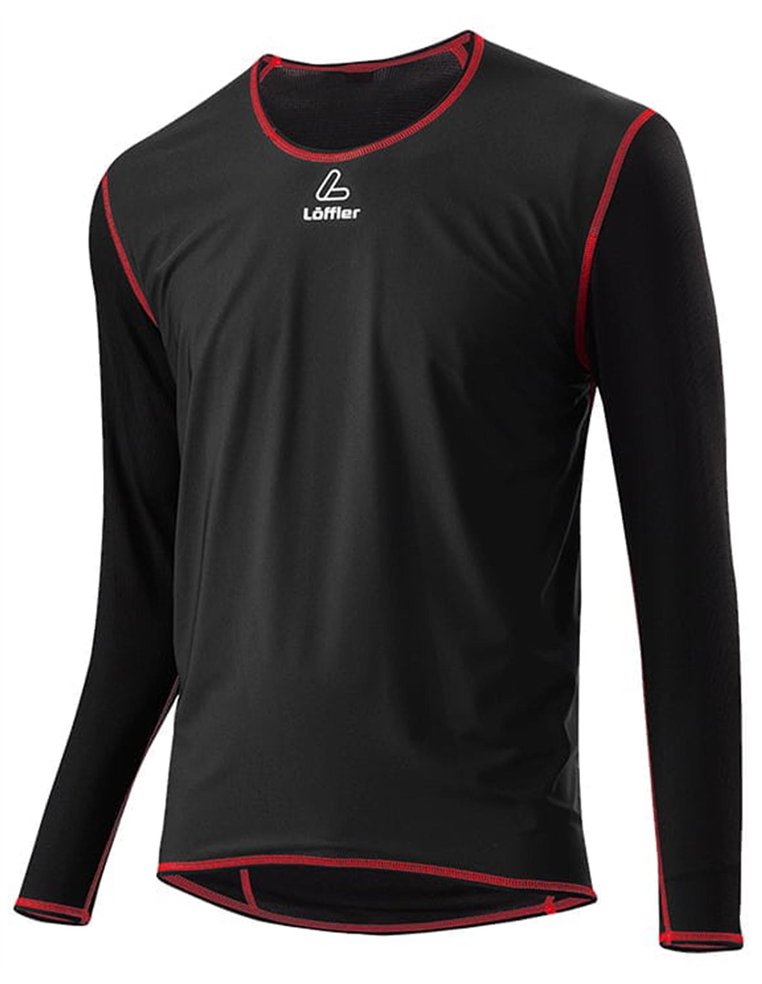 Термобелье верх LOFFLER MS Windstopper Transtex Light black/red Р:54 9006063537584 Термобелье LÖFFLER 6 990 ₽