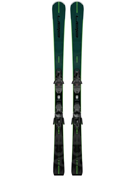 Лыжи ELAN ACE SC 3 S Black Green 168 + SX EL 10 GW