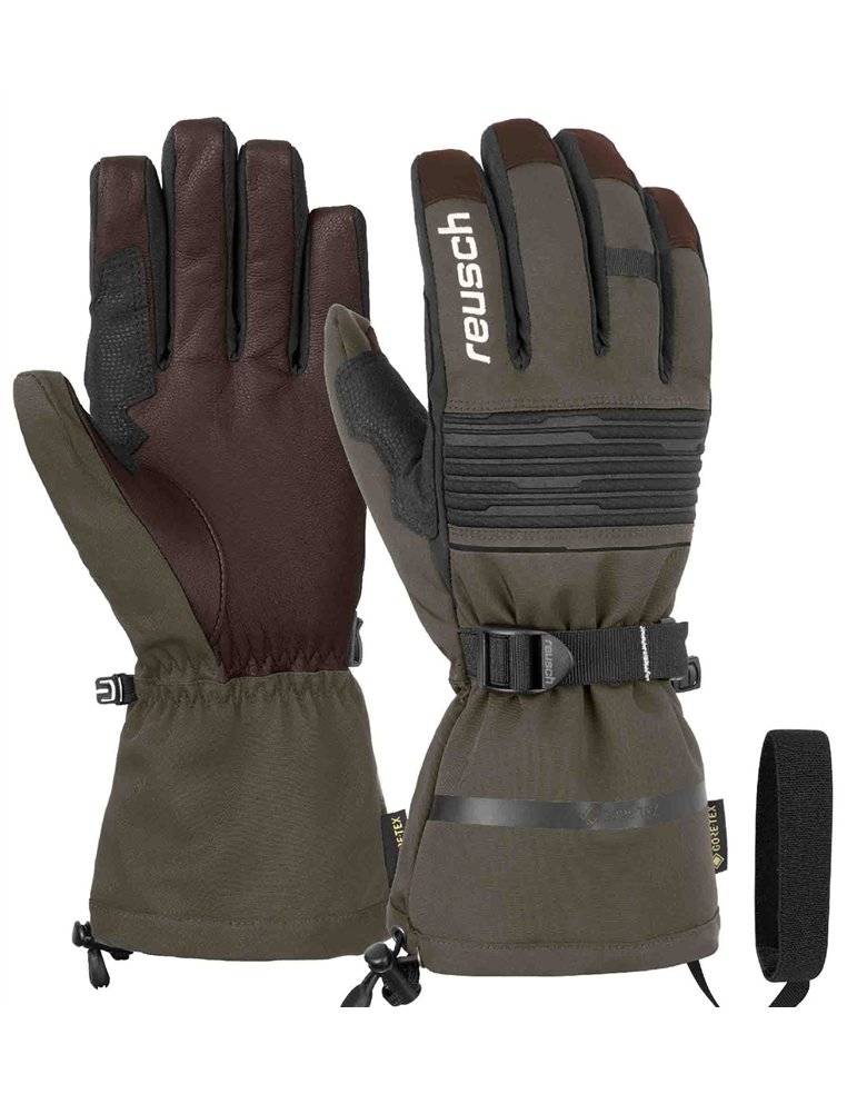 Перчатки REUSCH Isidro GTX Burnt Olive/Dark Brown P:8.5 4060485352212 Перчатки Reusch 11 900 ₽