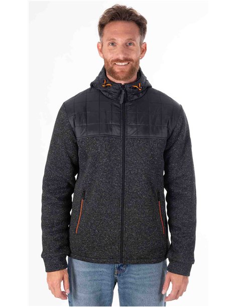 Кофта мужская AULP BUKAI Black Р:XL 3617947027419 Средний слой AULP 8 990 ₽
