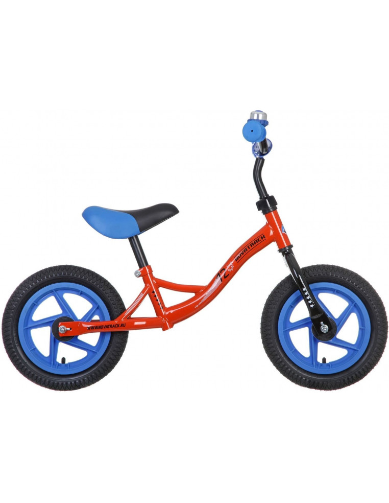 Беговел 12" NOVATRACK MAGIC Оранжевый 2200000001061 Детские велосипеды Novatrack 3 250 ₽