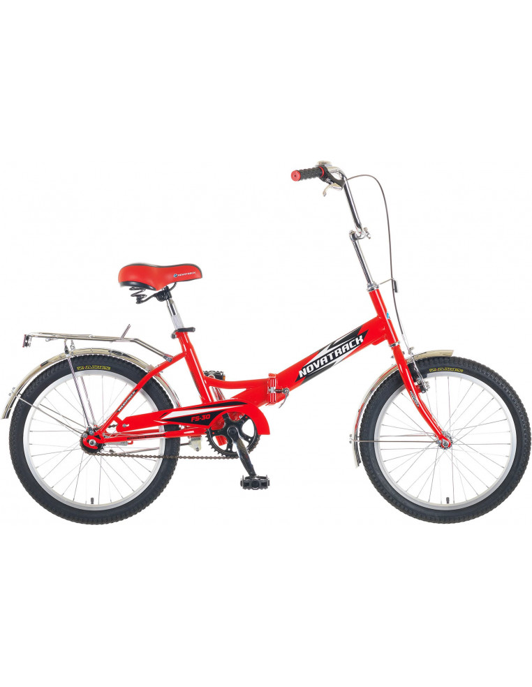 Велосипед Складной 20" NOVATRACK FS-30 Сталь Красный 2200000001306 Детские велосипеды Novatrack 6 950 ₽