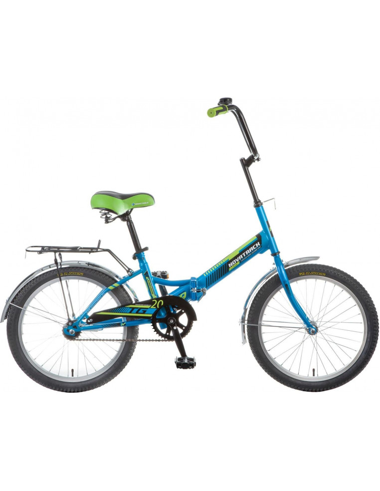 Велосипед Складной 20" NOVATRACK TG-20 Синий 2200000001320 Детские велосипеды Novatrack 6 750 ₽