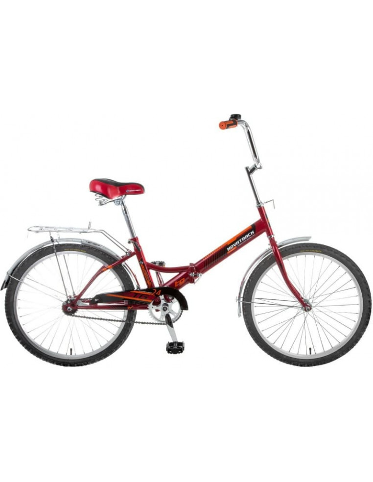 Велосипед Складной 24" NOVATRACK TG-24 Красный 2200000001382 Детские велосипеды Novatrack 7 950 ₽