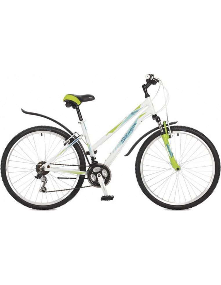 Велосипед 26" STINGER ELEMENT LADY 15" 18 скор. Алюм. Белый 2200000001467 Горные велосипеды STINGER 12 600 ₽