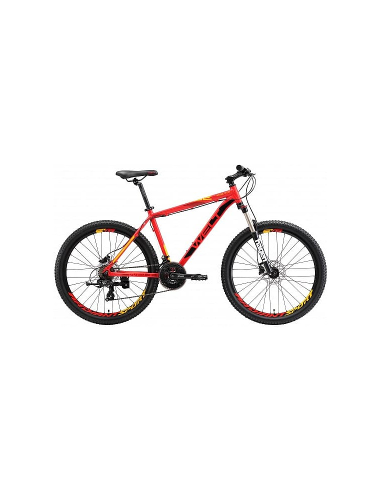 Велосипед 26" WELT Ridge 1.0HD 18" matt dark red/yellow 2018 9333725308306 Горные велосипеды WELT 21 890 ₽