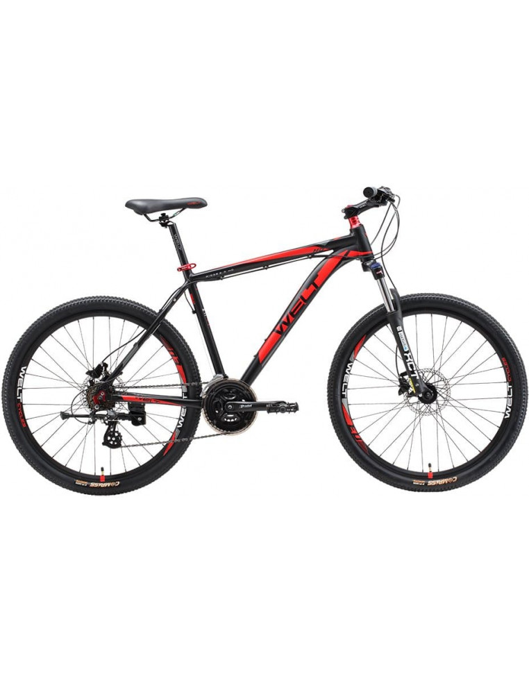 Велосипед 26" WELT Ridge 2.0HD 20" matt black/red 2018 9333725309099 Горные велосипеды WELT 26 590 ₽